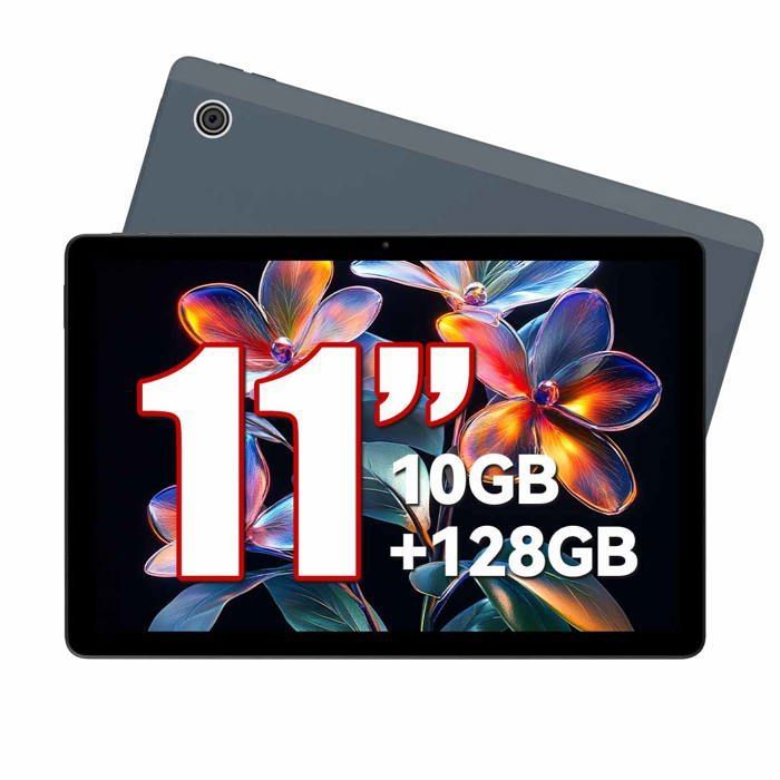 2026 Dernier Tablette 10 Pouces Android 14 Avec Gemini AI, 20GO RAM + 128Go ROM, Octa-Core, 5G WiFi 6, Widevine L1, GMS, GPS, BT 5.0, 6000mAh, 5MP+8MP, Tablette Avec Clavier+Souris Et Cas