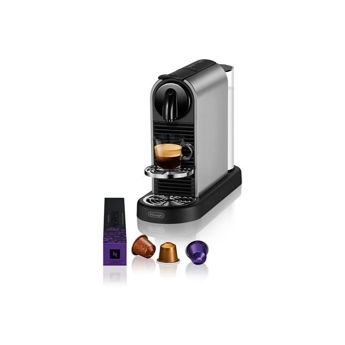 Machine à café - DELONGHI - Nespresso Citiz N900 - Titane - 19 bar - Réservoir amovible