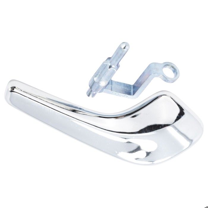 TAKPART Poignée Portière Intérieure Gauche Chromée | Compatible Opel Corsa D 2006-2014 | Facile à Installer