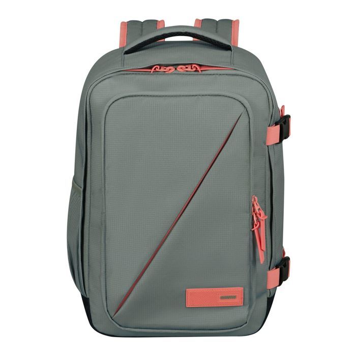 American Tourister Sac à dos menthe pour femme et homme - Take2Cabin Casual Backpack S Sage / Coral 307269 American Tourister Sac à dos menthe pour femme et homme - Take2Cabin Casual Backpack S Sage / Coral 307269