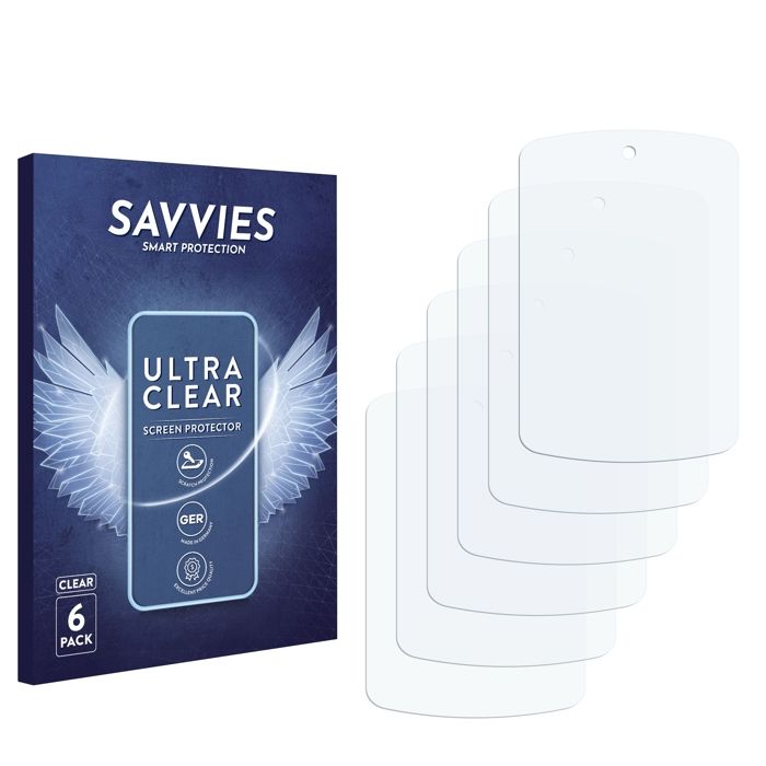 Protections D'écran Pour Bryton Rider 650 (6 Pièces) - Film Ultra-clair, Anti-rayures, Compatible Tactile