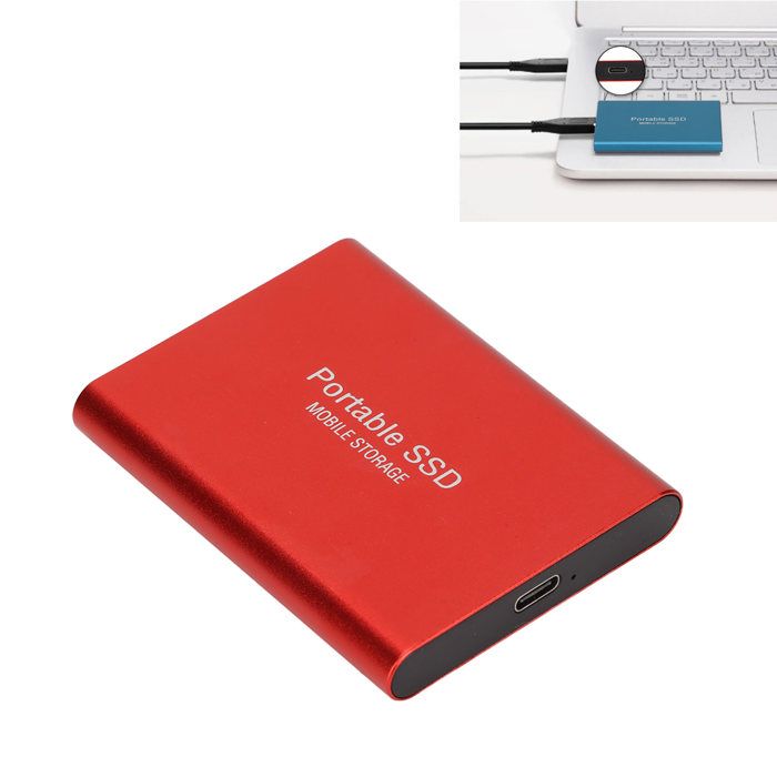 Disque SSD externe durable et portable transmission USB 3.1 compact portable et pratique pour Windows 10 et iOS Label