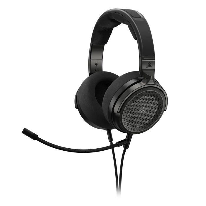 Casque de Jeu Filaire Corsair Virtuoso Pro Graphène 50 mm Ouvert Micro détachable