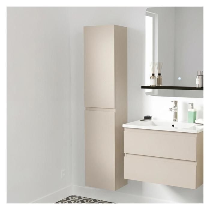 Colonne de salle de bain SORRENTO à suspendre 140cm