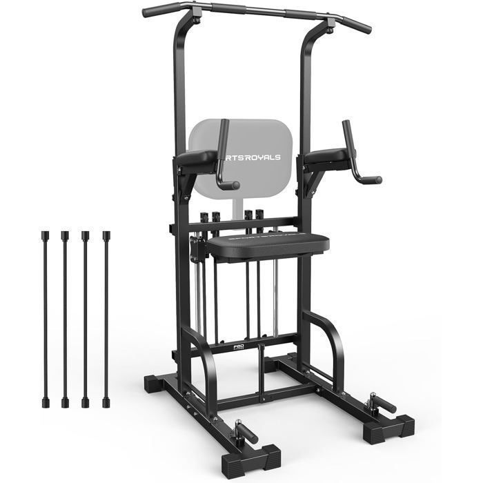 Chaise Romaine 5-en-1 FED FITNESS – Tractions Assistées – Barre