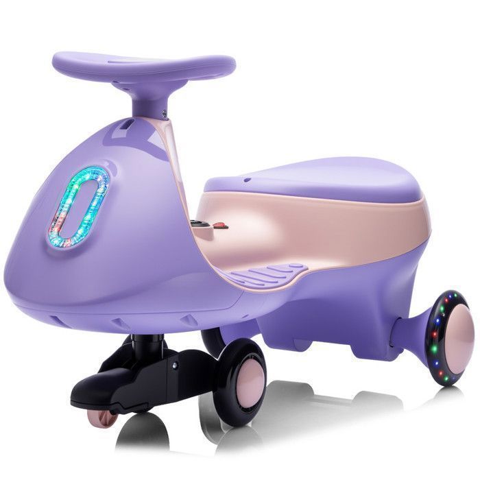 Voiture électrique - LALAHO - WH602 - 12V 45Ah - Rotation 360° - Bluetooth & roues LED
