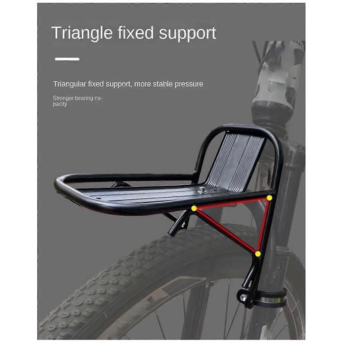 Porte-bagages avant pour vélo panier de vélo porte-bagages avant pour VTT