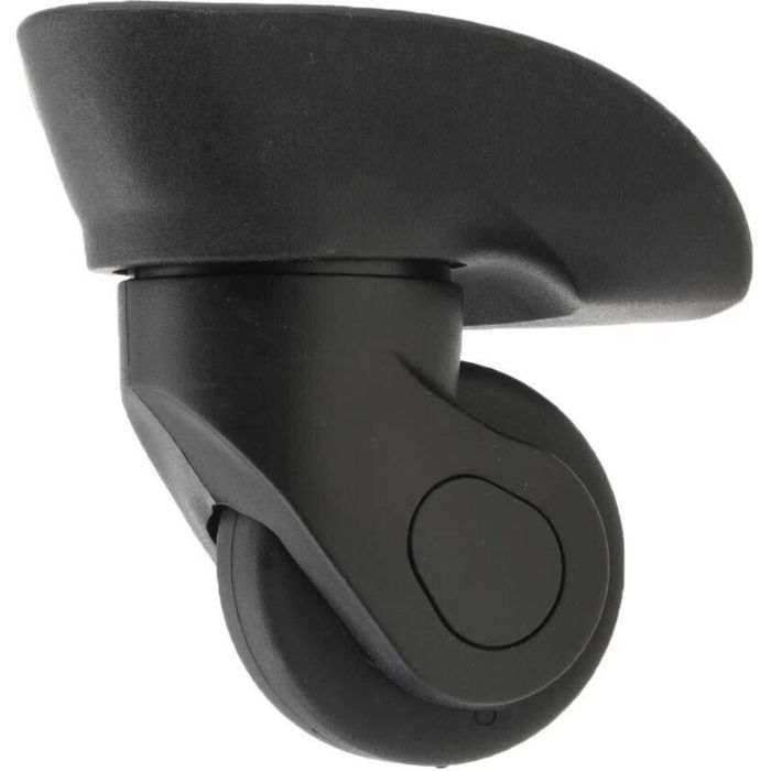 Roulettes de rechange pour valises - Virex® - Paire de roulettes - Pivotantes à 360° - Noires - Taille S - Modèle W041