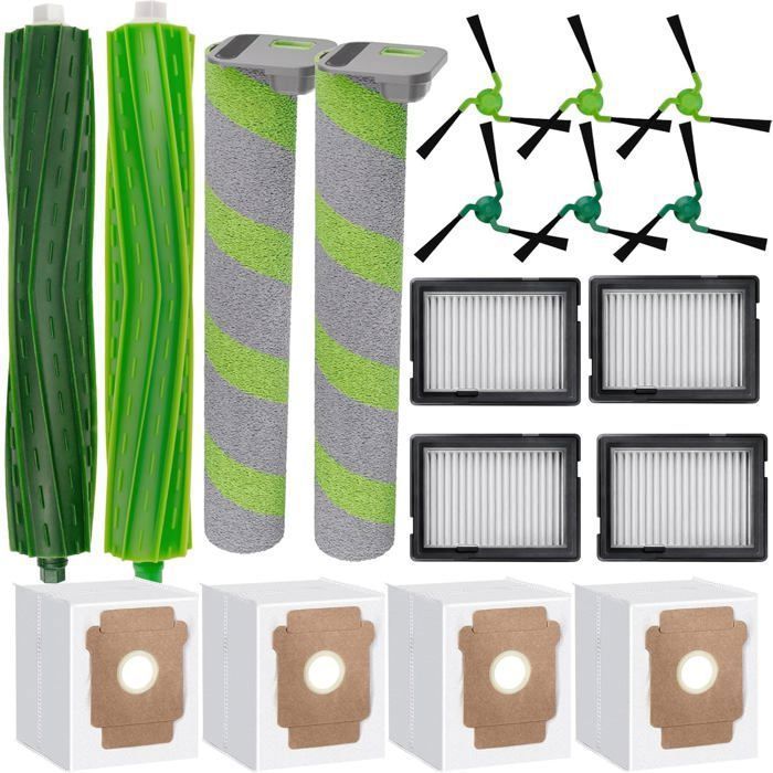 18 accessoires combinés 705 pour aspirateur robot iRobot Roomba Max 705 Combo706 Combo