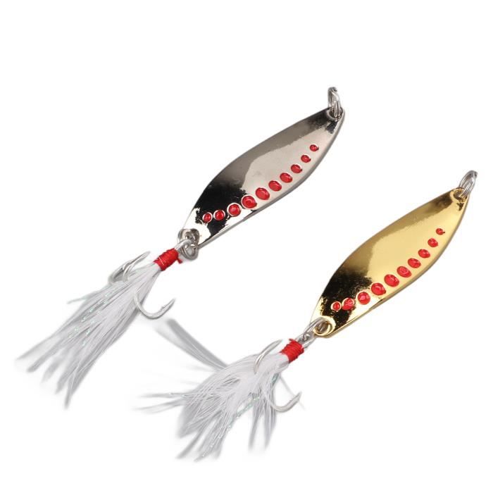 Leurre Métallique Brillant 80-250g Pour Pêche Lente - Appât Coulant Pour Eau Douce Et Salée