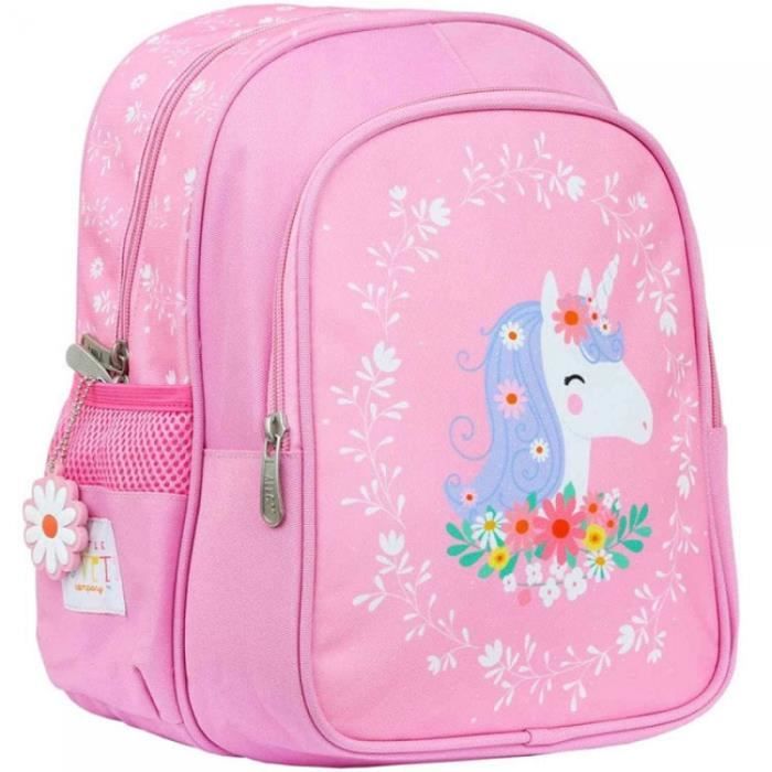 Cartable licorne avec poche isotherme a little lovely company