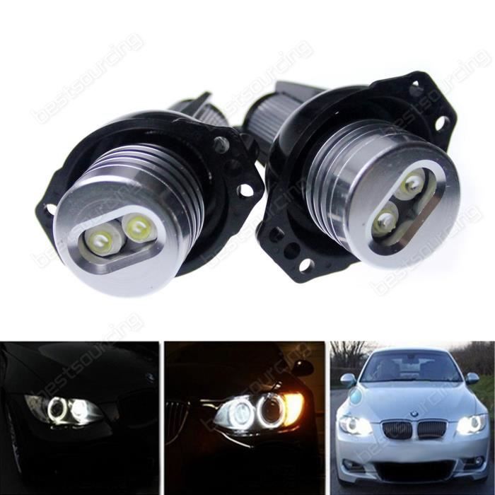 Ar 12w Canbus Pour Bmw 3 Serie E90 E91 Angel Eyes Led Marker Ampoules Feux De Position Lumiere Anneaux Achat Vente Phares Optiques Ar 12w Canbus Pour Bmw 3 Se Cdiscount