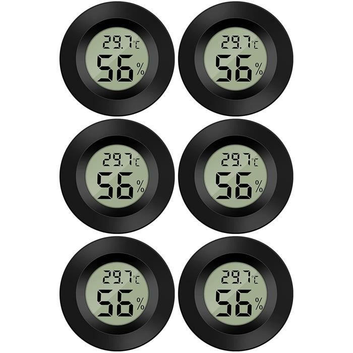 Occasitop Mini-numérique LCD thermomètre//hygromètre//capteur Blanc
