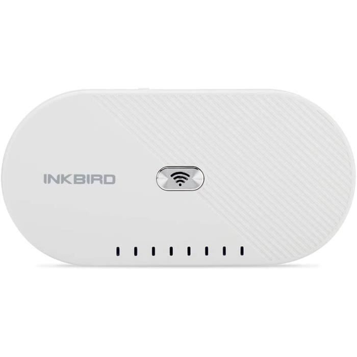 Passerelle Wi-Fi intelligente avec capteur de température et d'humidité Inkbird IBS-M1, compatible Bluetooth et sans fil