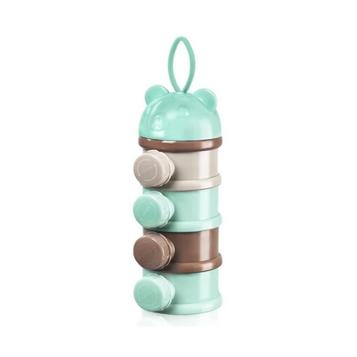 Distributeur Lait En Poudre 1700ml Neuytiky | Porte-cuillère Intégré | Étanche, Sans BPA | Ouverture à Une Main - 10