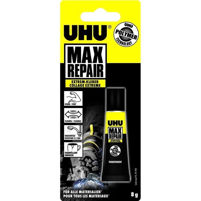 Max Repair Extrême - Colle Extra Forte Tout Support, Flexible