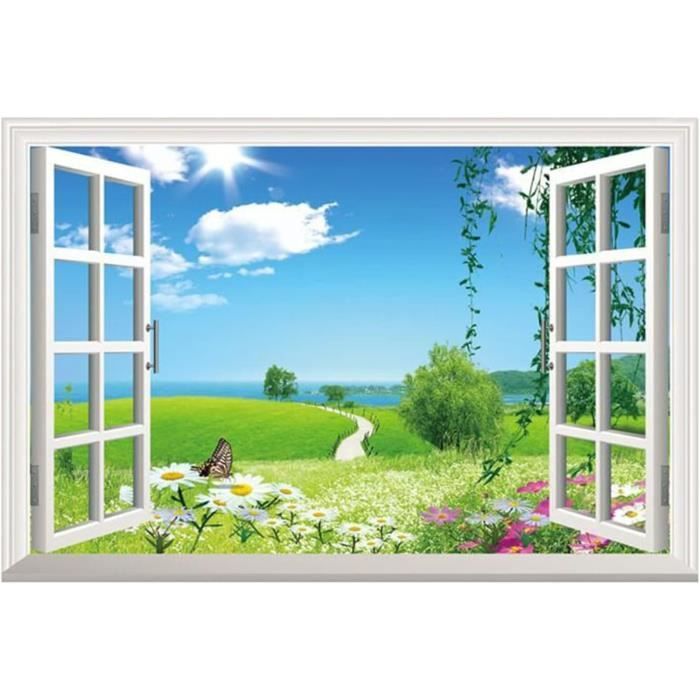 Diamant Broderie Plage Mouette Paysage Plein Rond Diamant Peinture Fenêtre Port Strass Image Mosaïque Perle Décor À La Maison@40x50cm