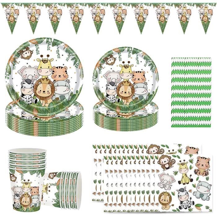 53 Pcs Decoration Anniversaire Sirene Fille, Vaisselle en Papier Sirène 53 Pcs Decoration Anniversaire Sirene Fille, Vaisselle en Papier Sirène