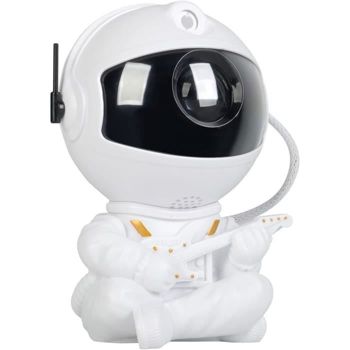 Projecteur D'étoiles Astronaute - Télécommande, Rotation 360°, Minuterie, Veilleuse Relaxante Ciel étoilé