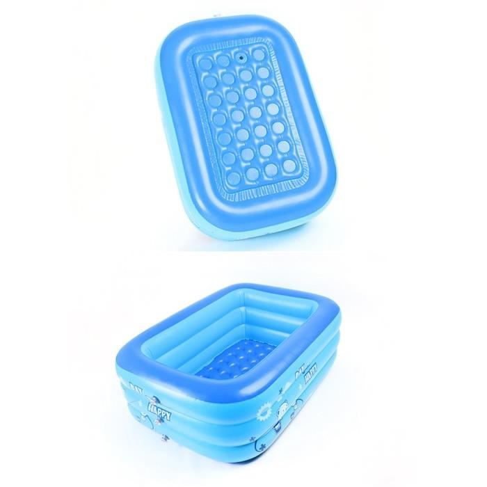 80 cm JYCRA Piscine gonflable pour b/éb/é Jouet amusant pour enfant Bain de b/éb/é PVC rose Piscine pliable