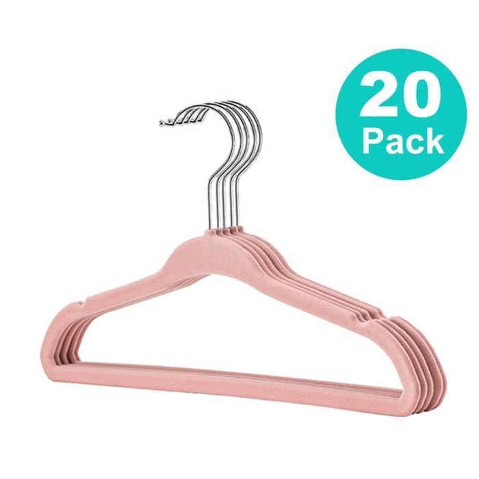 Paquet De Cintres Pour Enfants En Velours Antiderapant Pour Vestes Pantalons Et Vetements Habilles Cdiscount Puericulture Eveil Bebe