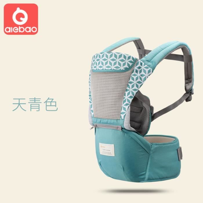 Porte Bebe Ergonomique Enfant Infantile De Bebe Sangle Hipseat Devant Le Porte Bebe Kangourou Pour Bebe Voyage 0 18 Mois 6625 Bleu Cdiscount Puericulture Eveil Bebe