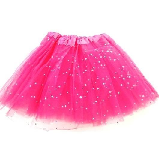 Jupe Tutu Asymétrique En Tulle Pour Fille 2-12 Ans | Taille élastique | Pour Danse, Fêtes Ou Quotidien | Couleurs Vives - 11
