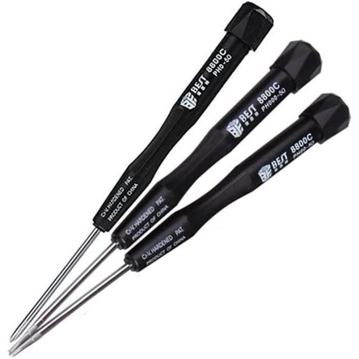 Lot de 3 tournevis de précision Phillips PH0 PH00 PH000 Modélisme ...