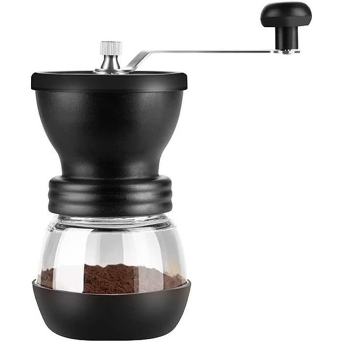 Moulin à Café Portable électrique - Mouture Réglable, Rechargeable USB, Compact (vert)