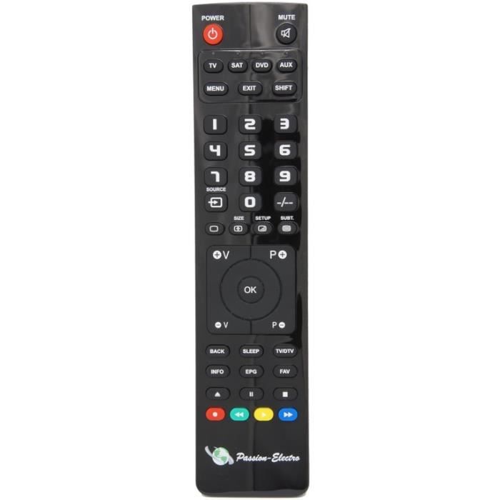 Télécommande universelle JVC LT 19DB9BDB[VCR] Largeur 47 cm Profondeur 7.3 cm Hauteur 33.5 cm