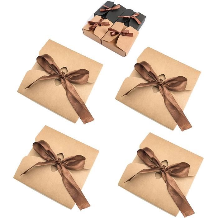 25pcs Boites A Dragees En Papier Kraft Boite Boite De Bonbons Carton De Bonbons En Papier Boite Pour Mariage Fete Anniversaire Artic Cdiscount Maison