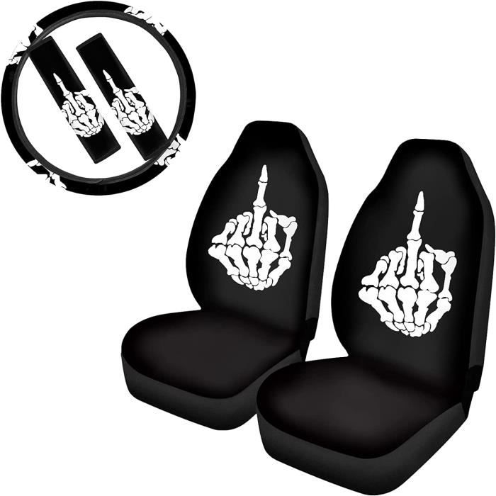 Biyejit Squelette Montre L empreinte Du Doigt D honneur 2 Pièces Housse