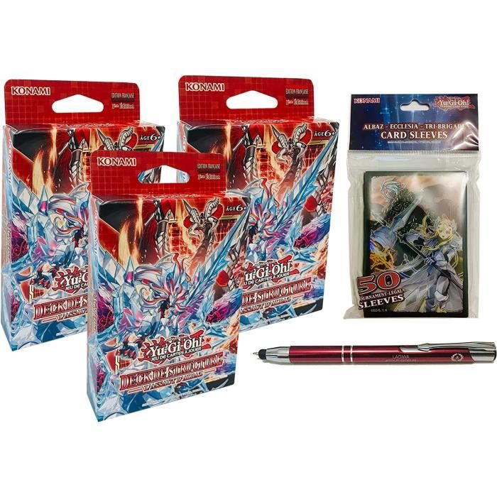 Lot de 3 Decks de Structure Yugioh L