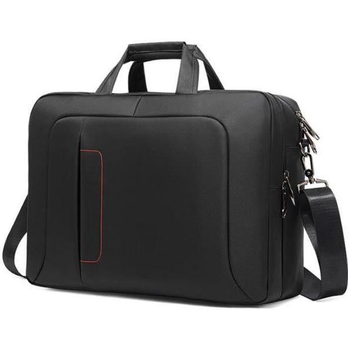 Sacoche pour Ordinateur Portable 17 Pouces Cartable Cuir Homme Sacs  Business Porte Document d'affaires Mallette de Travai Sac à Band -  Cdiscount Bagagerie - Maroquinerie