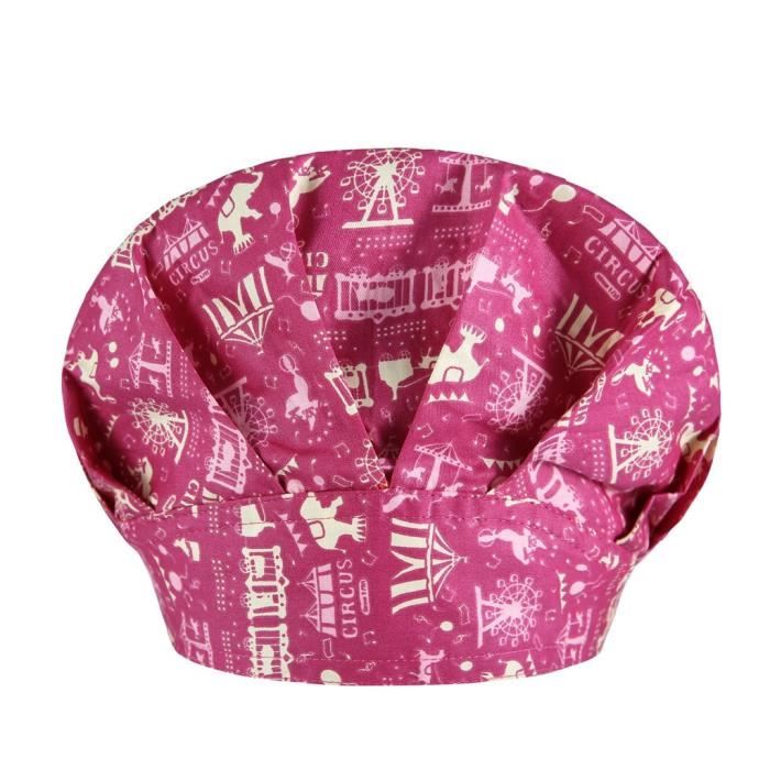 Casquette Avec Cheveux CALOMED Calot De Bloc Charlotte Chapeau Infirmière Bonnet En Tissu Pour Calot Chirurgien Femme
