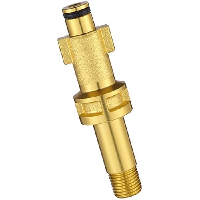 Adaptateur Rapide 1/4" Pour Nettoyeur Haute Pression Bosch AQT & Black+Decker – Raccord Femelle Laiton Robuste