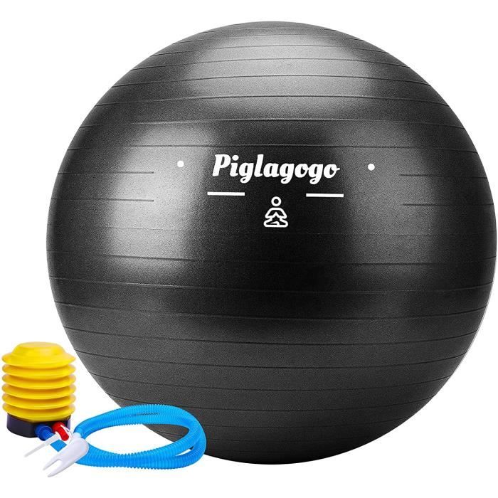 Ballon grossesse swiss ball ballon fitness ballon gym et de grossesse  decathlon ballon sport avec pompe à ballon epais, anti éclat - Cdiscount  Sport