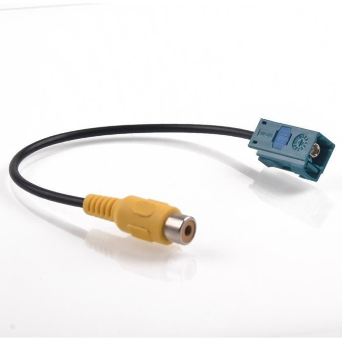 Cinch Fakra Adapter Für Mercedes Ford Video Comand Blaupunkt NX Rückfahrkamera E