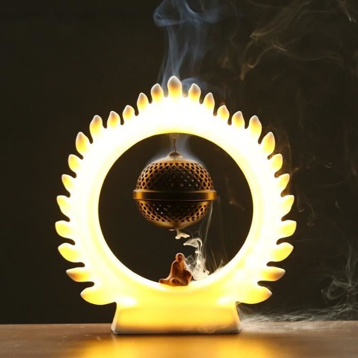 Lampe LED d ambiance déco zen'art porte encens