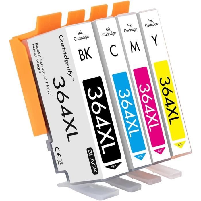 Kamo 364 XL Tintenpatronen 5er Set - Kompatibel Mit HP Druckern