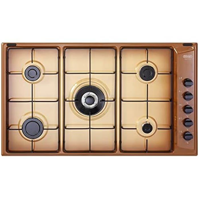 Plaque de cuisson à gaz DE'LONGHI YTF 59 DD 90 cm 5 brûleurs de France