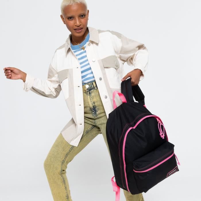 Eastpak noir et rose outlet