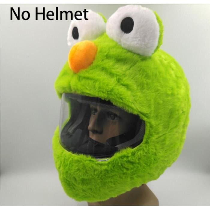 Accessoires de couverture de casque de moto de couverture en peluche de  Noël Vert - Cdiscount Auto