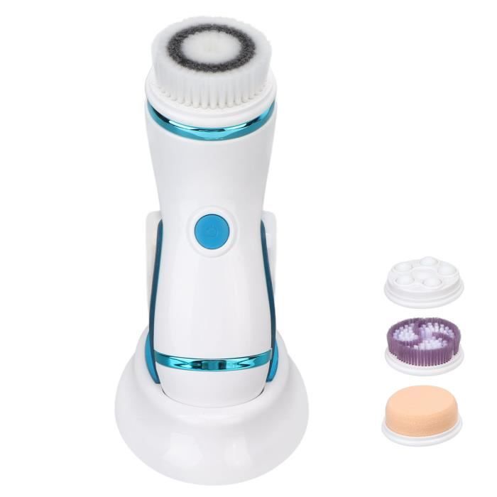 Brosse Nettoyante électrique Pour Le Visage - Kit Avec Gel - Anti Points Noirs - Marque PINK - Pour Tous Types De Peau