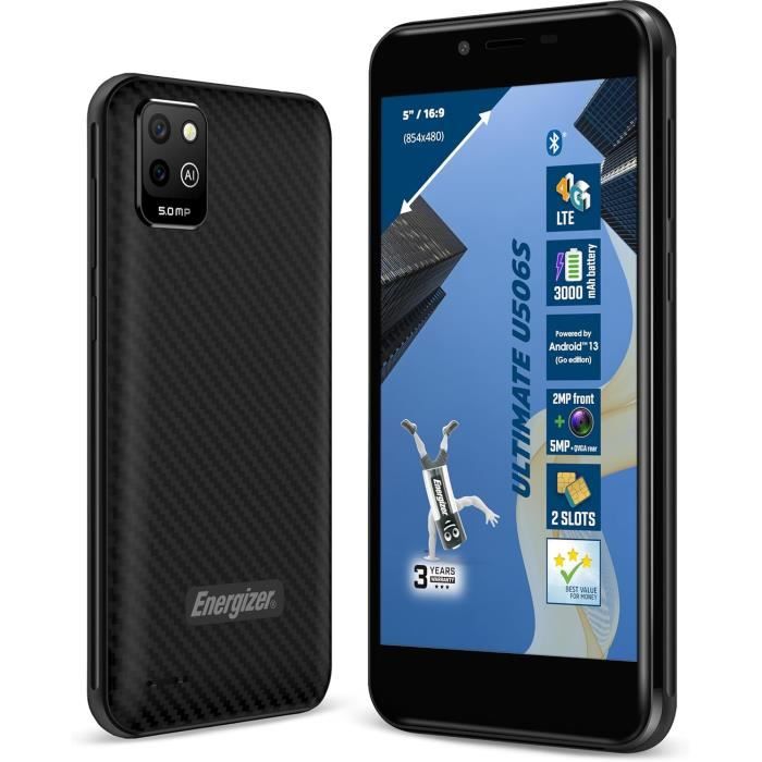 Smartphone - Energizer - U506S - 2GB RAM - 32GB ROM - Ecran 5 pouces - Batterie 3000 mAh