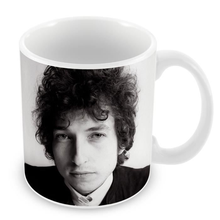 Mug Céramique Tasse Bob Dylan Chanteur Vieille Musique Original 6 