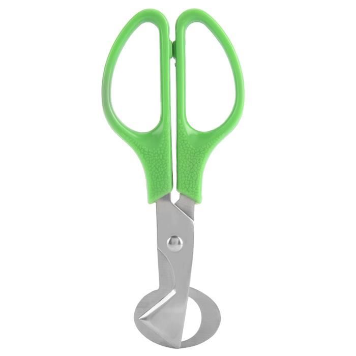 Ciseaux à œufs De Caille En Acier Inoxydable - Ouvre-œufs Pratique Pour Cuisine - Design Ergonomique - Coupe Nette Et Facile - 11