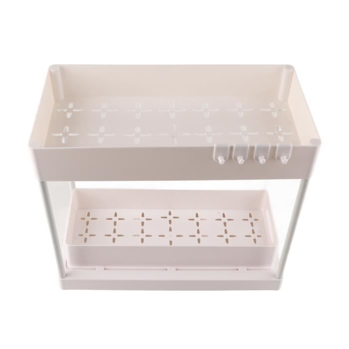 Panier Coulissant MagiDeal Pour Rangement Sous étagère - Idéal Sous-vêtements & Chaussettes