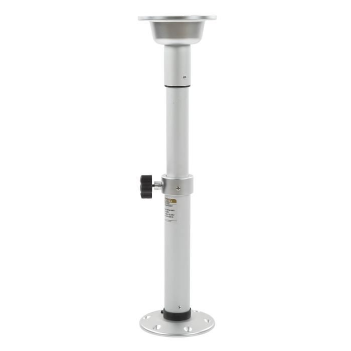 Pied De Table Pliable En Alliage D'aluminium Pour Camping-car - Hauteur 730 Mm, Support Mural, Gain De Place
