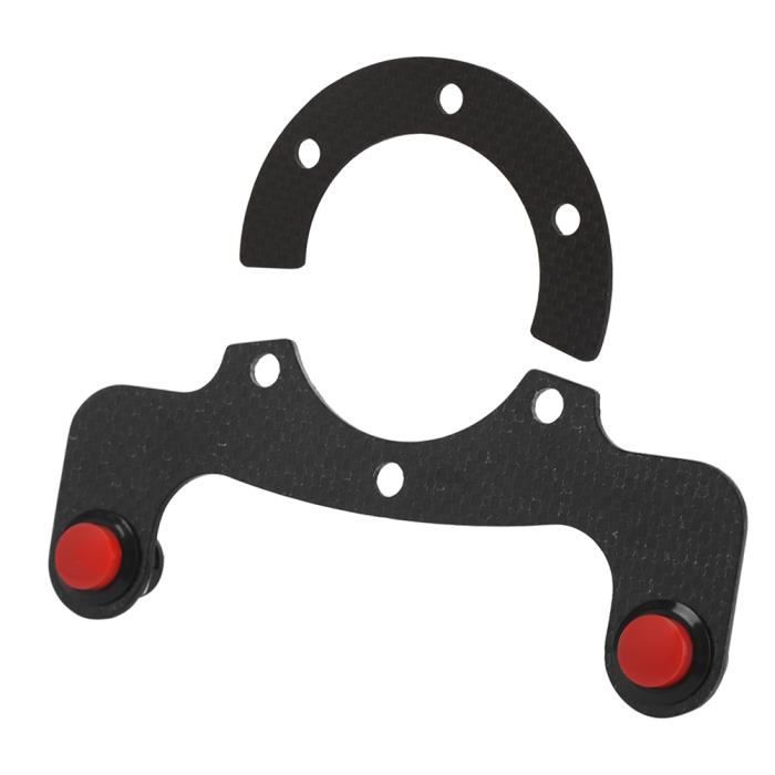 Zohisin Bouton De Klaxon Volant Universel - Bouton Klaxon NRG Modifié Voiture 12V, Métal Et Plastique